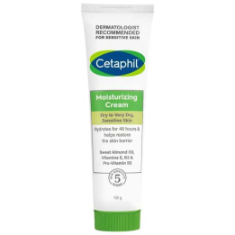 Cetaphil Crème Hydratante Peaux Sèches à Très Sèches et Sensibles - 100g