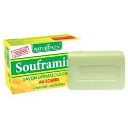 NaturEsoin Souframine Savon Dermatologique au Souffre – 90g