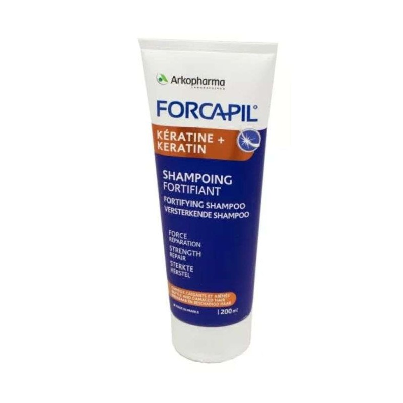 FORCAPIL SHAMPOING FORTIFIANT KERATINE + PROVITAMINE B5 200 ML