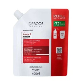 Vichy Dercos Technique Energy+ Shampooing Stimulant Anti-Chute Éco-Recharge - 400ml