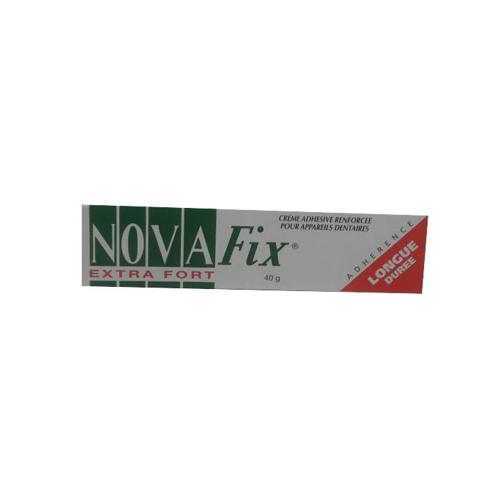 Novafix Crème Adhésive pour Prothèses Dentaires - 40g