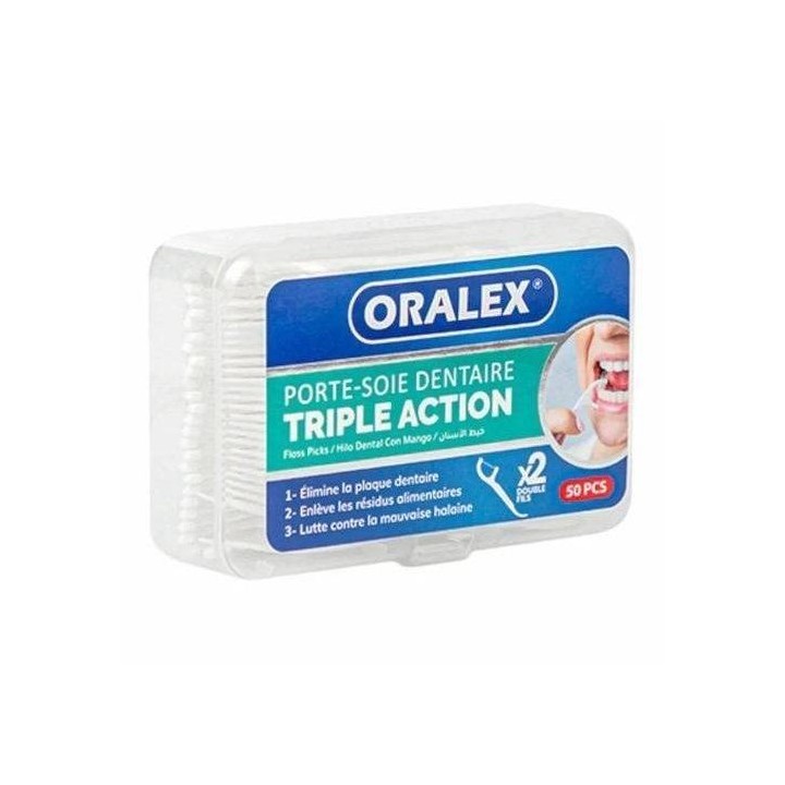 Oralex Porte Soie Dentaire - 50 Pièces