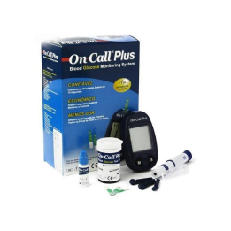 On-Call Plus Lecteur de Glycémie Kit Complet de Surveillance