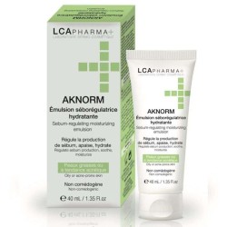 LCA PHARMA AKNORM EMULSION SEBOREGULATRICE HYDRATANTE 40 ML