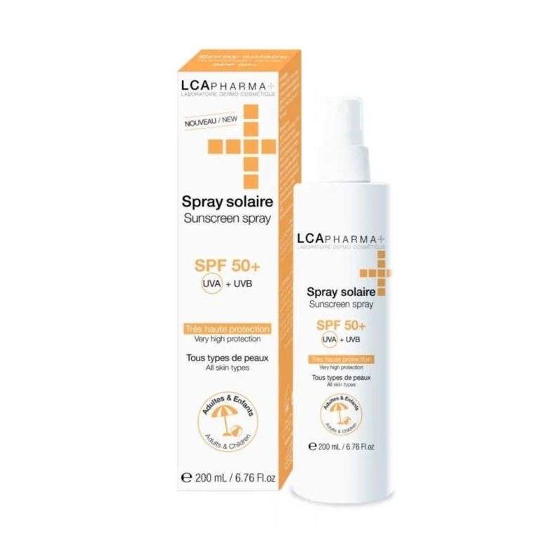 LCA PHARMA SPRAY SOLAIRE SPF 50+ 200 ML