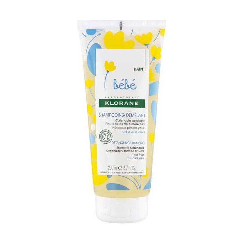 KLORANE BEBE SHAMPOING DEMELANT AU CALENDULA 200 ML