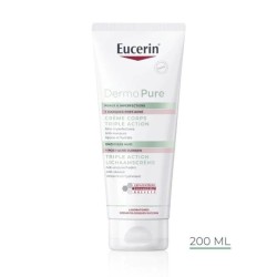 EUCERIN DERMOPURE CREME CORPS TRIPLE ACTION 200 ML