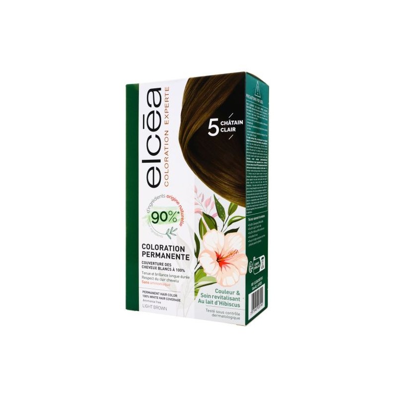 Elcea Coloration Experte – Châtain Clair 5 Elcea Coloration Experte – Châtain Clair 5