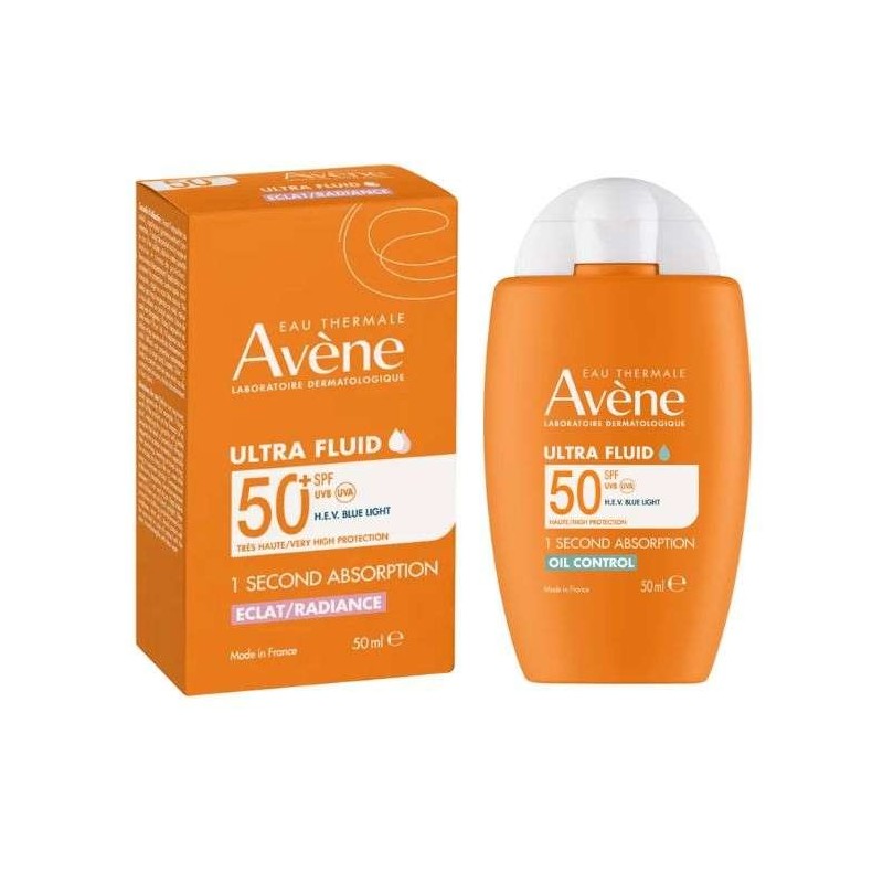 AVENE ULTRA FLUID SPF 50+ ECLAT 50 ML