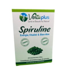 VERTUPLUS SPIRULINE 500 MG 200 COMPRIMES