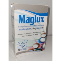 MAGLUX Magnésium Marin 375mg + Vitamine B6 20CP