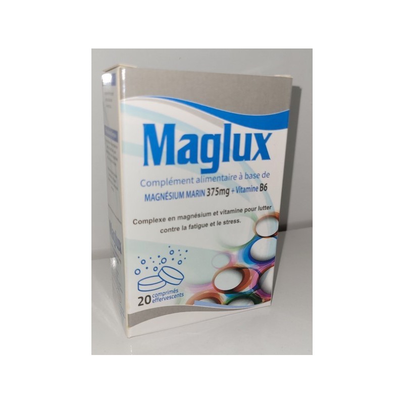 MAGLUX Magnésium Marin 375mg + Vitamine B6 20CP