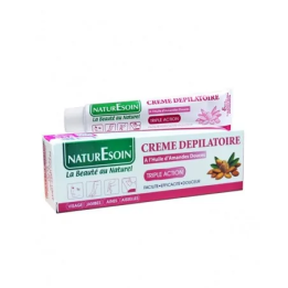 Naturesoin Crème Dépilatoire à l'Huile d'Amande Douce - 50ml