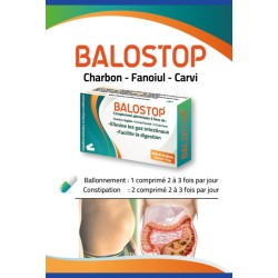 BALOSTOP charbon Fenouil Carvi