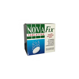 Novafix Tablettes Nettoyantes pour Prothèses Dentaires - 32 Tablettes