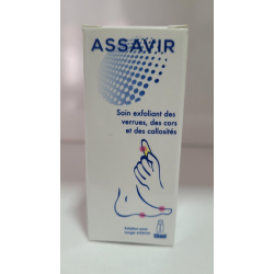 ASSAVIR Soin Exfoliant des Verrues, Cors et Callosités – 15ml