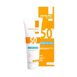 Dermadoc Skin Face Crème Solaire Anti-Taches SPF50+ Invisible - 50ml