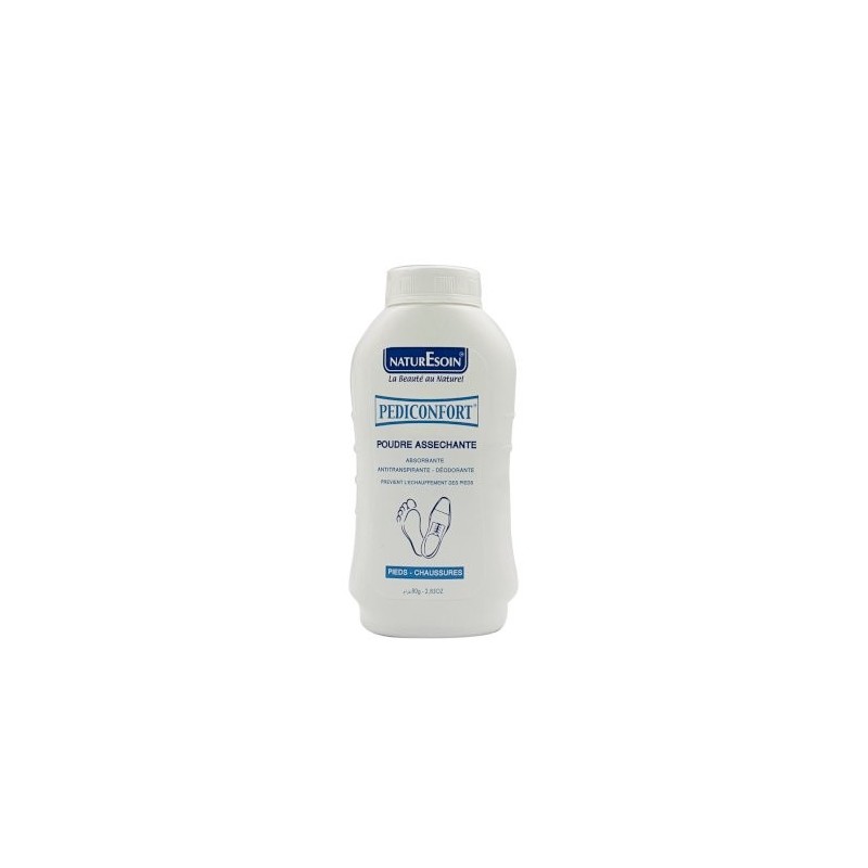NaturEsoin PEDICONFORT Poudre Asséchante Pieds Chaussures