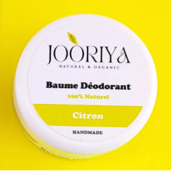 JOORIYA Baume déodorant naturel Citron 60g