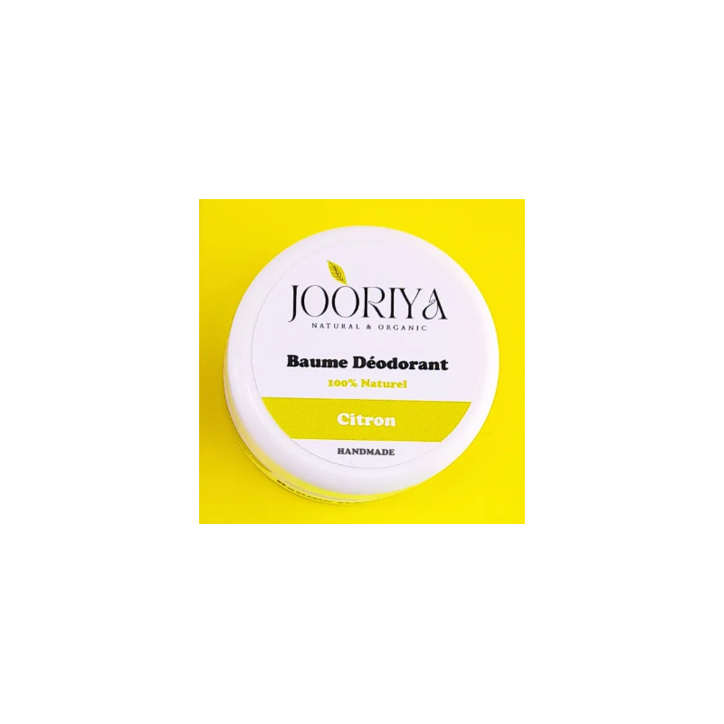 JOORIYA Baume déodorant naturel Citron 60g JOORIYA Baume déodorant naturel Citron 60g