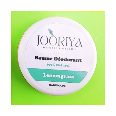 JOORIYA Baume déodorant naturel Citronnelle 60g