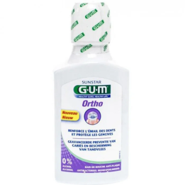 GUM Ortho Bain de Bouche Anti-Plaque (Réf 3090) - 300ml