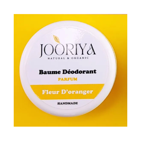 JOORIYA Baume déodorant naturel Fleur d'oranger 60g