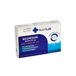 NUTRILAB Magnesium Marin 375mg 30 Gelules