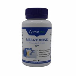 PHORMAX Mélatonine 30 Gélules Mélatonine 3mg
