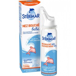 STERIMAR NEZ BOUCHE HYPERTONIQUE BEBE 50 ML