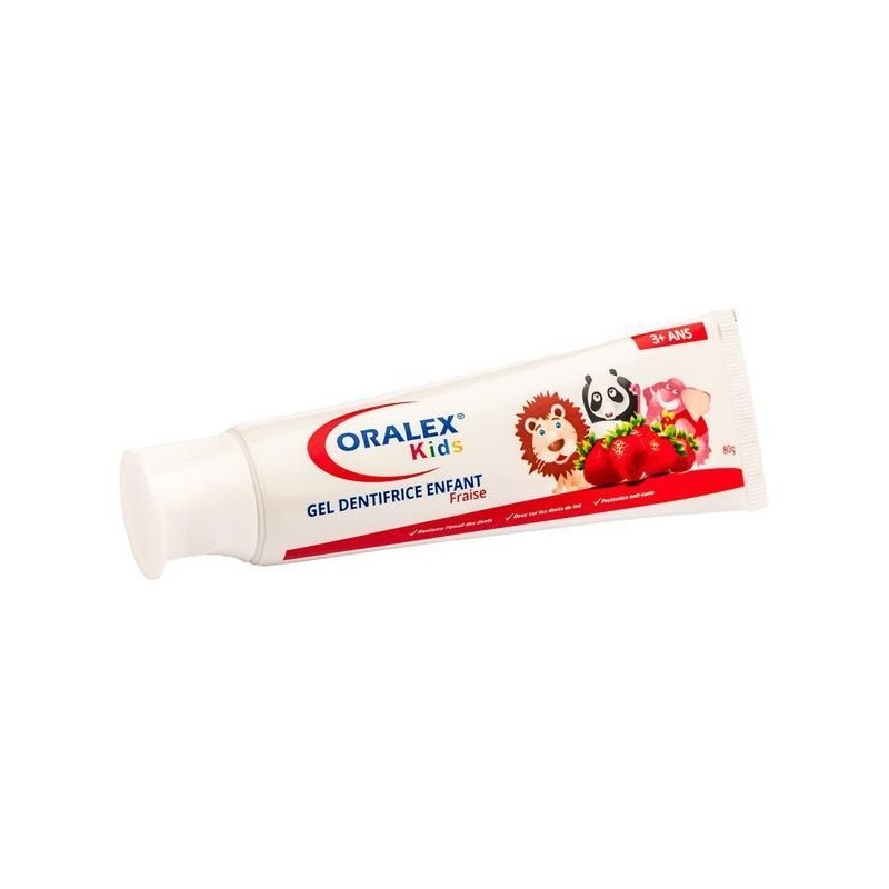 ORALEX Kids Dentifrice Fraise ENFANTS 80G ORALEX Kids Dentifrice Fraise ENFANTS 80G