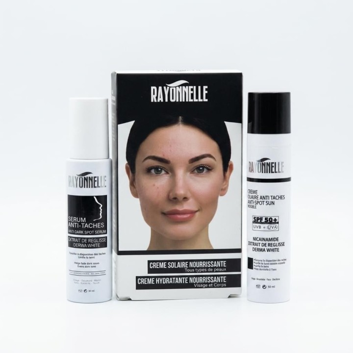 Rayonnelle Pack Anti-Taches (Crème Solaire + Sérum)