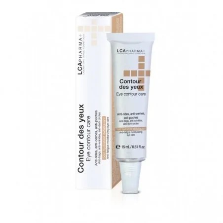 LCA PHARMA GEL CONTOUR DES YEUX SOIN HYDRATANT DÉFATIGUANT 15ML
