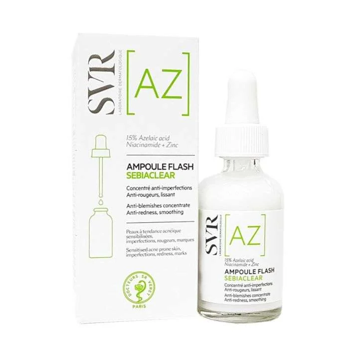 SVR Sebiaclear Ampoule Flash [AZ] Concentré Anti-Imperfections et Anti-Marques - 30ml