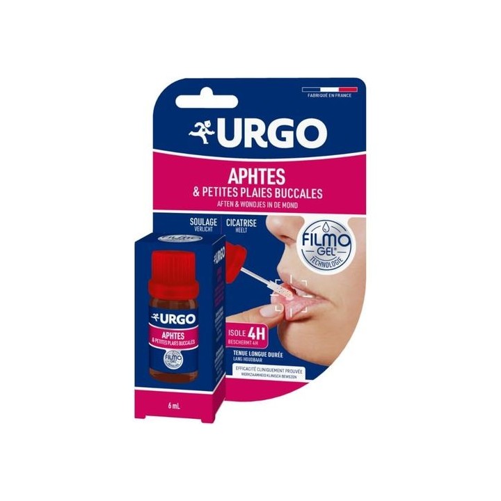 Urgo Filmogel Aphtes et Petites Plaies Buccales - 6ml