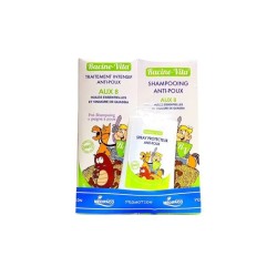 RACINE-VITA PACK SHAMPOOING ANTI-POUX 250ML + TRAITEMENT INTENSIF ANTI-POUX 250ML + SPRAY PROTECTEUR ANTI-POUX