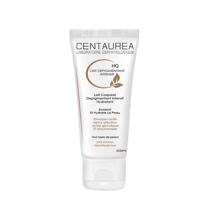 Centaurea Lait Dépigmentant HQ Soin Unifiant Anti-Taches - 200ml
