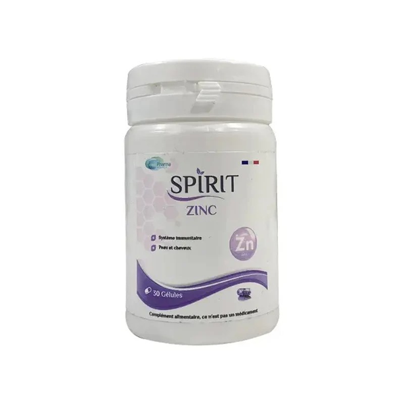 SPIRIT Zinc 30 Gélules SPIRIT Zinc 30 Gélules