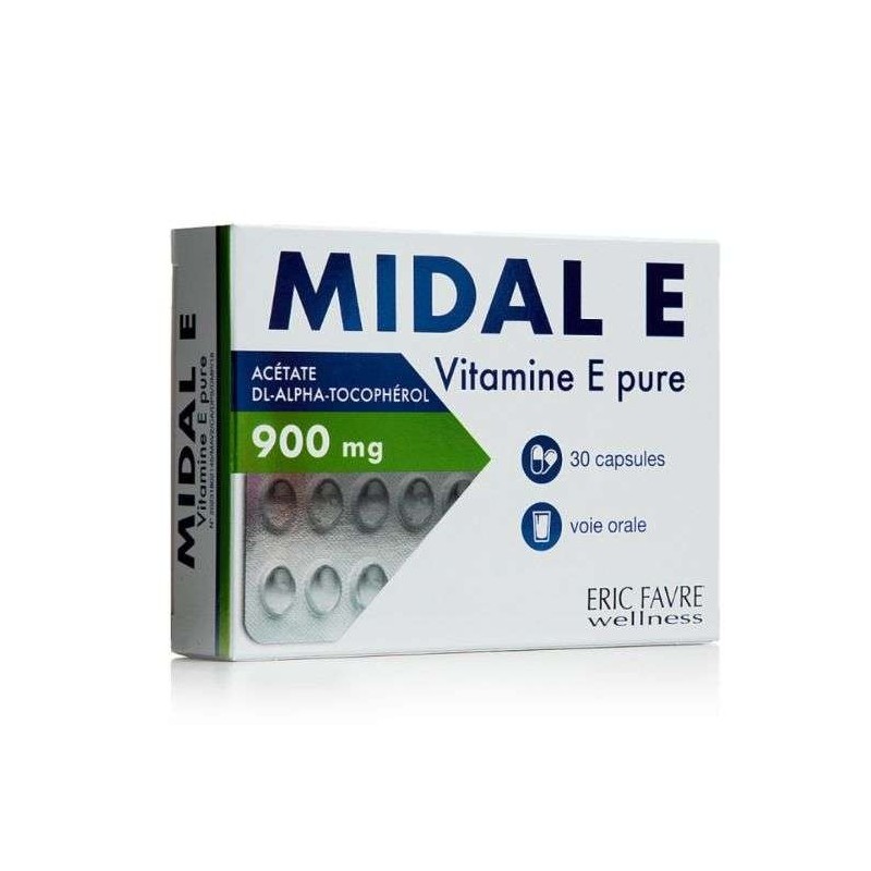 BIO ORGANIKA MIDAL E 30 capsules BIO ORGANIKA MIDAL E 30 capsules