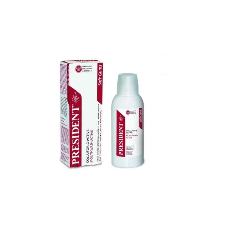 PresiDENT Active Bain de Bouche Anti-Saignement et Gencives Irritées - 200ml