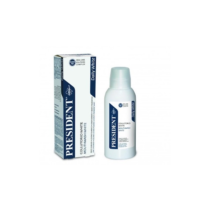 PresiDENT White Bain de Bouche Éclaircissant et Anti-Taches - 200ml