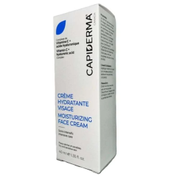Capiderma Crème Hydratante Visage Soin Hydratant Intense - 40ml
