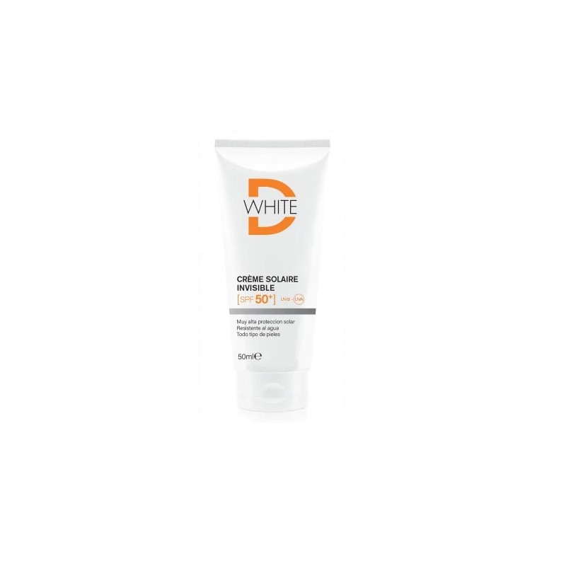D-WHITE CREME SOLAIRE INVISIBLE SPF 50+