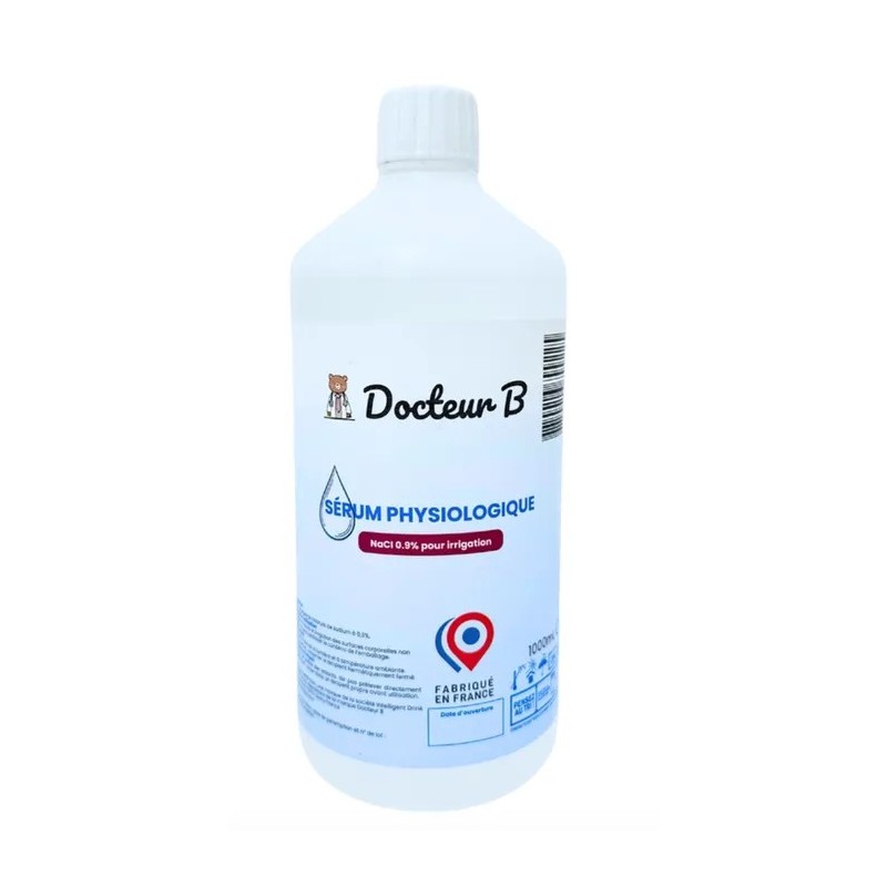 Docteur B Sérum Physiologique 1L Docteur B Sérum Physiologique 1L