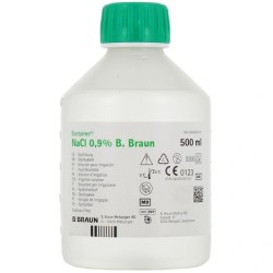B Braun Ecotainer NaCl 0,9% Solution d'Irrigation 500ml