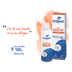 Sterimar Spray Nasal Nez Bouché cuivre 100ml