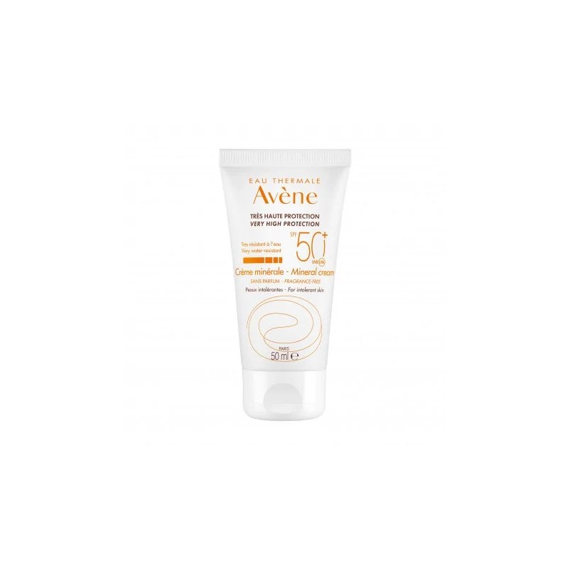 AVENE SOLAIRE CREME MINERALE 50+ 50ML AVENE SOLAIRE CREME MINERALE 50+ 50ML