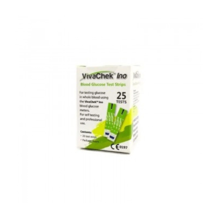 VivaChek Bandelettes de Glycémie - 25 pièces