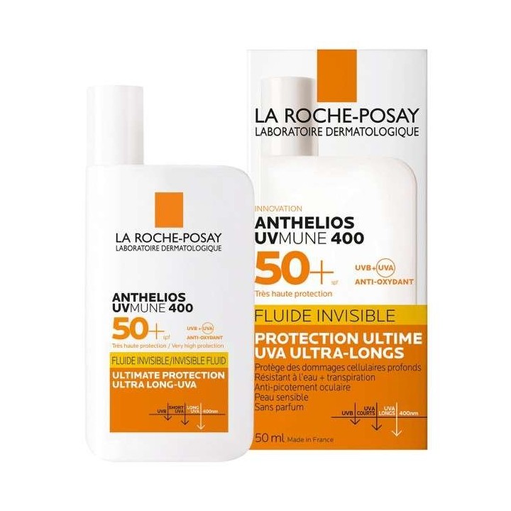 La Roche-Posay Anthelios UVMune 400 Fluide Invisible SPF 50+ - 50ml