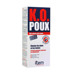 Item K.O Poux Gel Crème Anti-Poux & Anti-Lentes - 100ml
